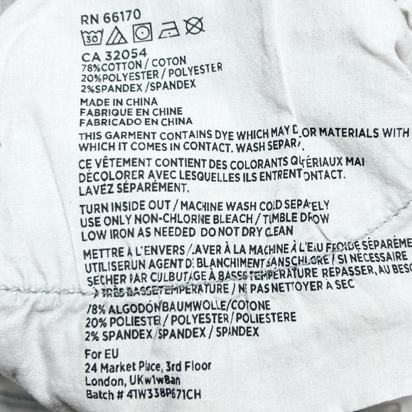 BDG Urban Outfitters Womens High Rise Twig Glacier Button Fly Skinny Denim Jeans - Picture 16 of 16